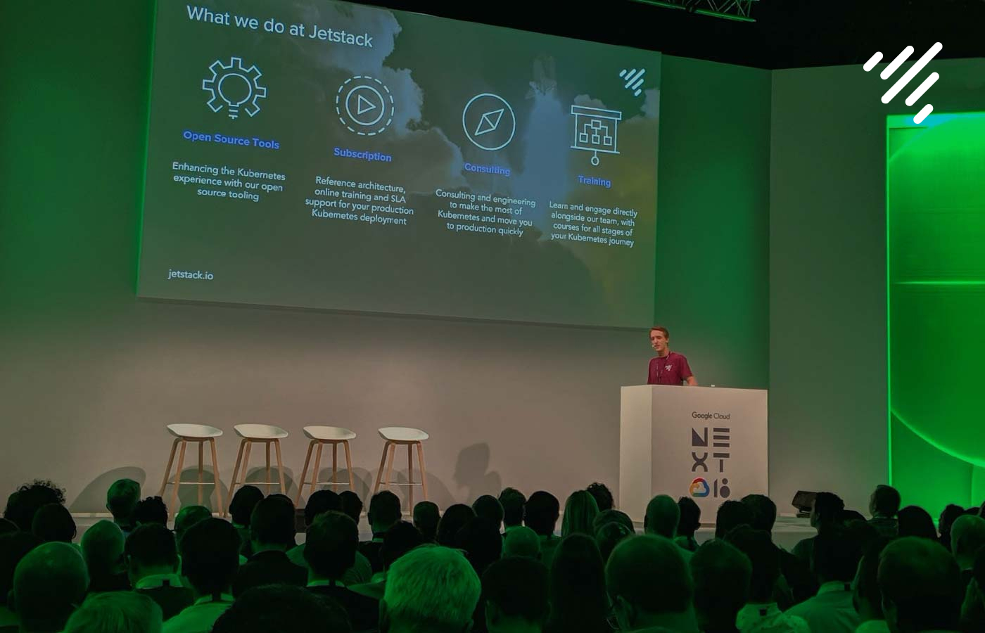 Jetstack talking Kubernetes at Cloud Next