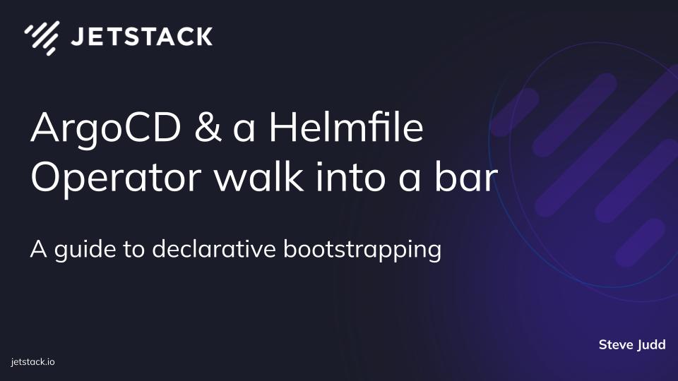 ArgoCD & a Helmfile Operator walk into a bar